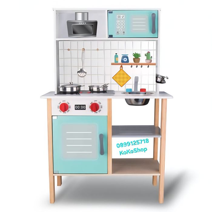 Детска дървена кухня-60x30x92.5 см./дървена кухня/детска кухня