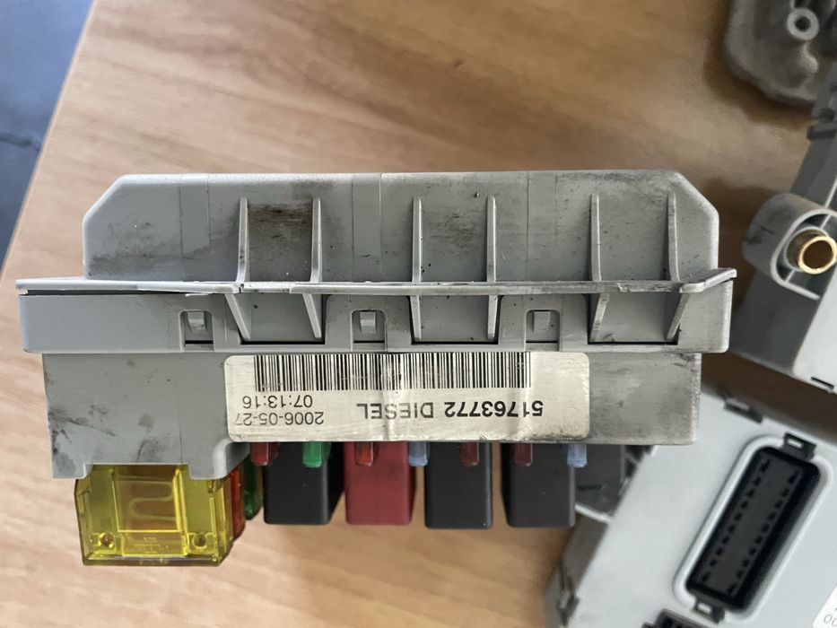 Fiat Doblo 1.9 JTD 105 КС Engine ECU КОМПЮТЪР КОМПЛЕКТ ЗАПАЛВАНЕ