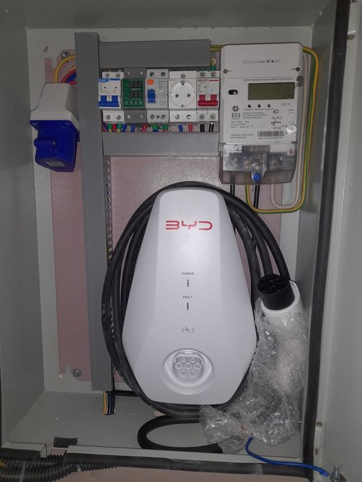 Монтаж, установка и обслуживание зарядные станции для электромобилей