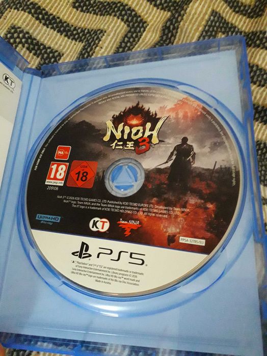 Joc ps5 nioh3 stare foarte buna