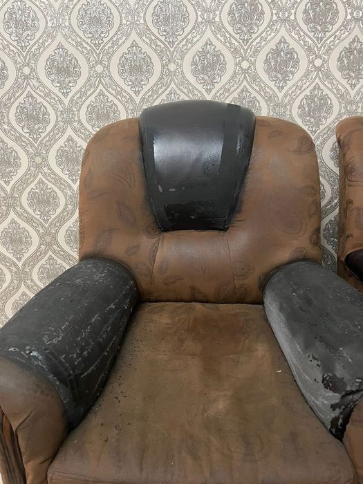 Угловой диван с креслом