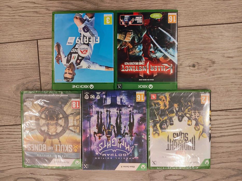 pachet 6 jocuri noi xbox si ps4, din care 3 sunt sigilate
