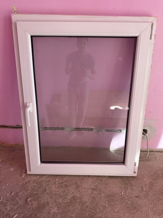 Geam termopan cu rama si pervaz, 86/116 in stare perfecta