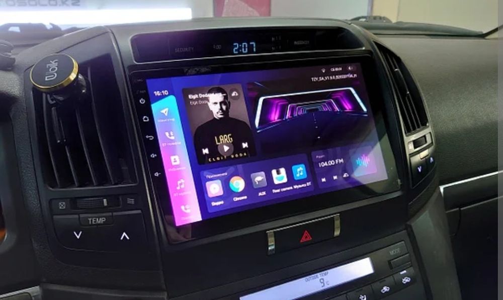 Установка автомагнитол