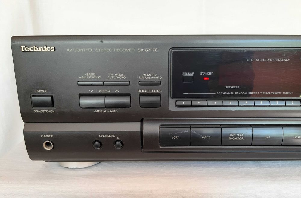 Technics SA-GX170 стерео ресийвър, Technics SA-GX170 stereo receiver