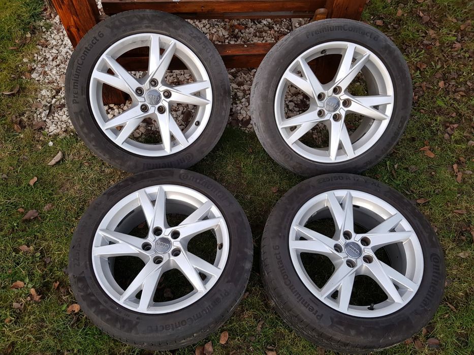 Roti Audi Jante 5x112 cu cauciucuri 225 50 17