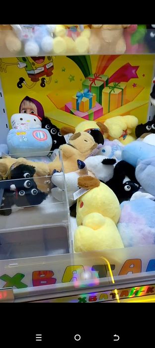 Игровой аппарат хватайка