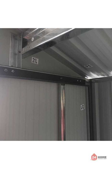 Градинска барака за инструменти SUNNY сива, 205×257x202 cm ДхШхВ