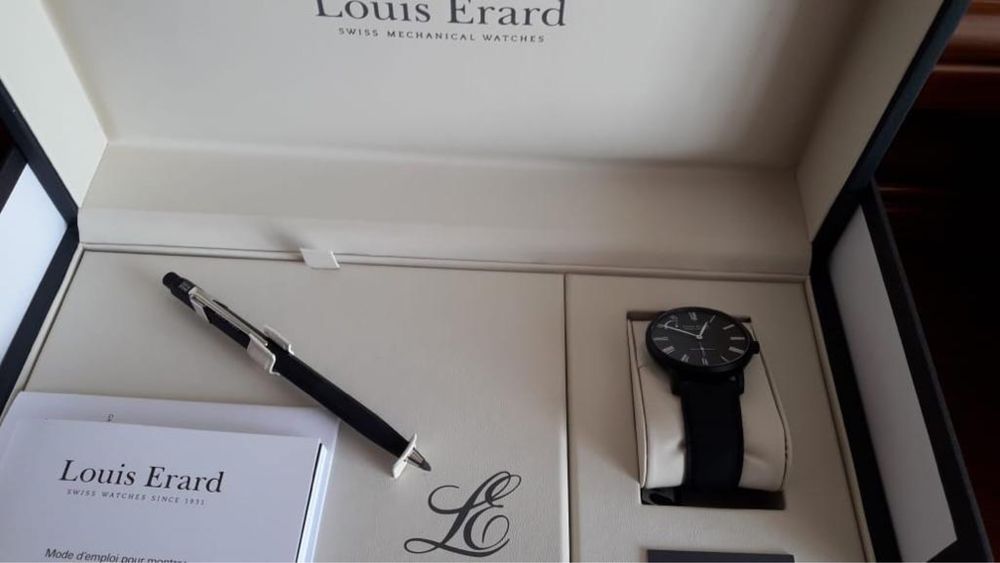 Louis Erard. All Black edition. Подарочный комплект. .