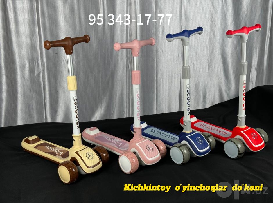 Samokat bolalar samokati Самокатskuter Kichkintoy o’yinchoqlar do’koni