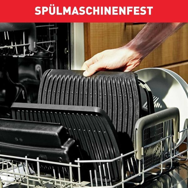 Нов Контактен Грил Скара Tefal Optigrill GC705D , 2 години Гаранция, 2000W, Сребрист