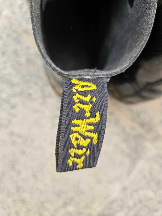 Dr Martens черни лачени детски обувки