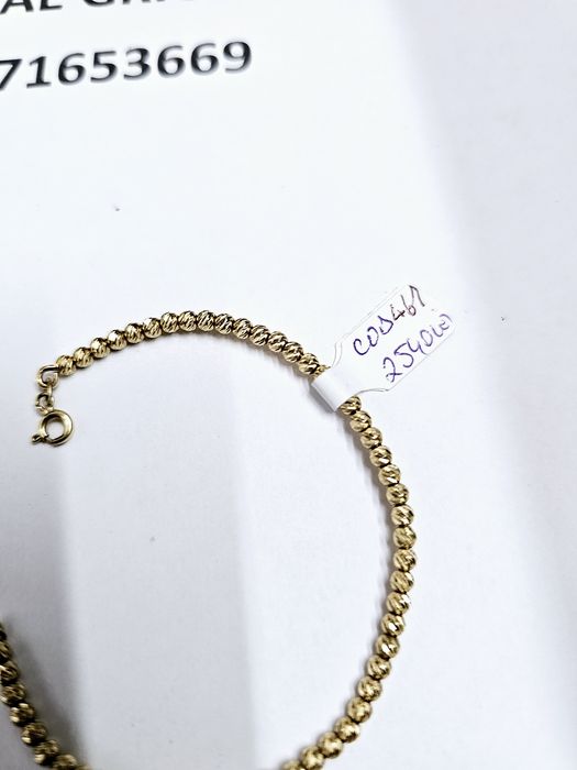 Vand bratara din aur 14 k 5.28 g cod 461