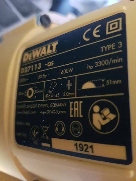 Dewalt D 27113,circular combinat cu masă,pânză 305 mm.