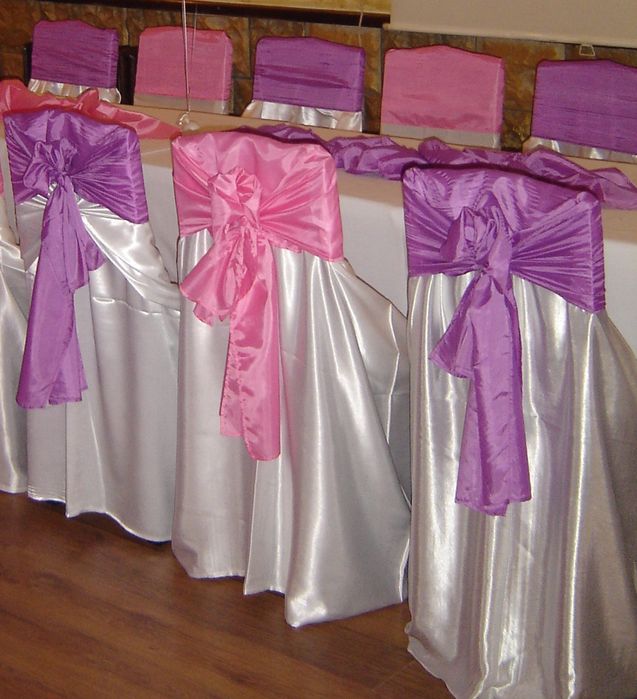 De vânzare eșarfe scaun + fuste si șervete din brocart