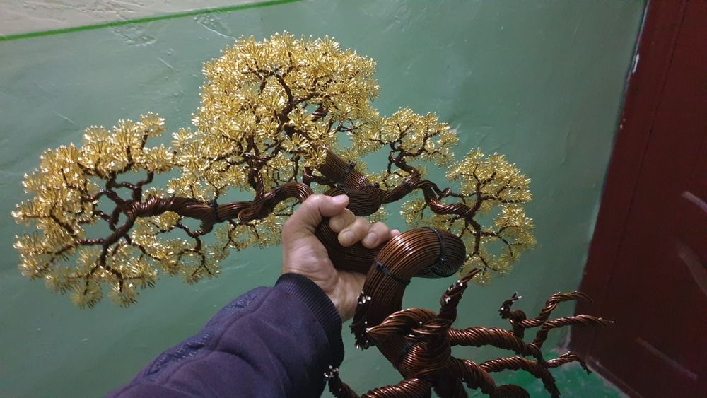 Бонсай дерево. Изготовление.