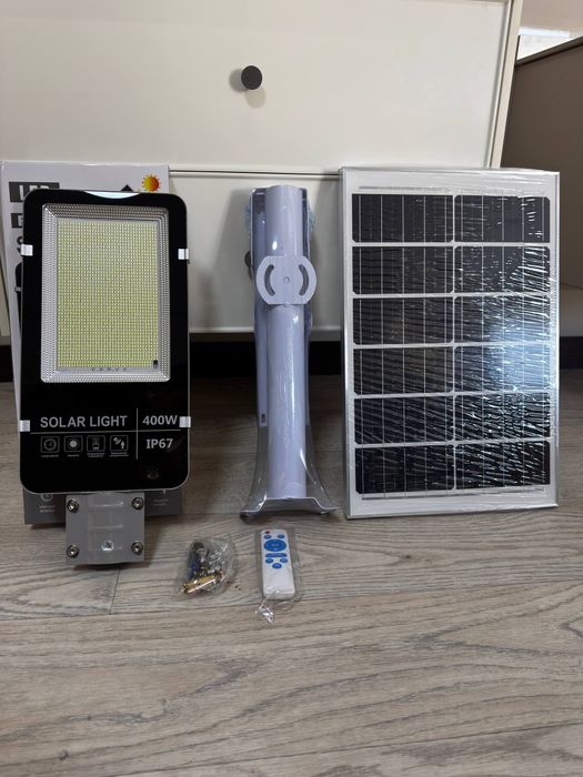 Солнечный прожектор лед, Солар лед 200w 300w 400w 600w quyosh panelli