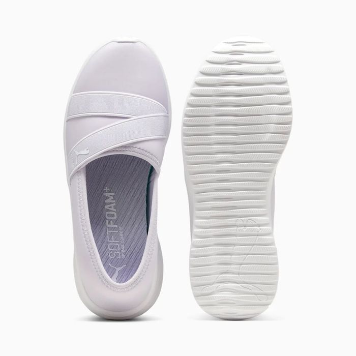 PUMA. Сиреневые слипоны Adelina 2