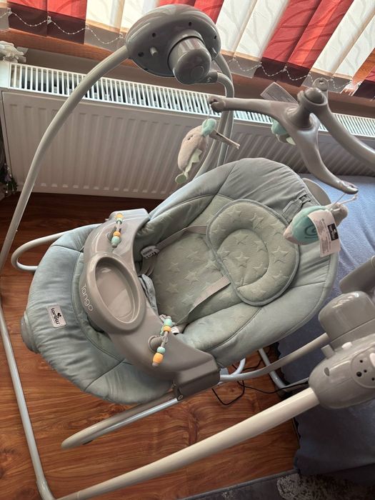 Електрическа люлка-шезлонг