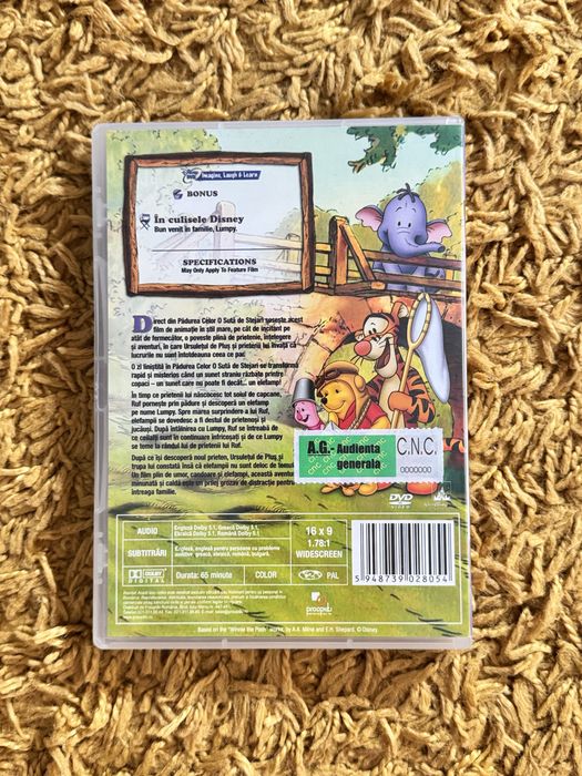 Dvd din seria Winnie the Pooh