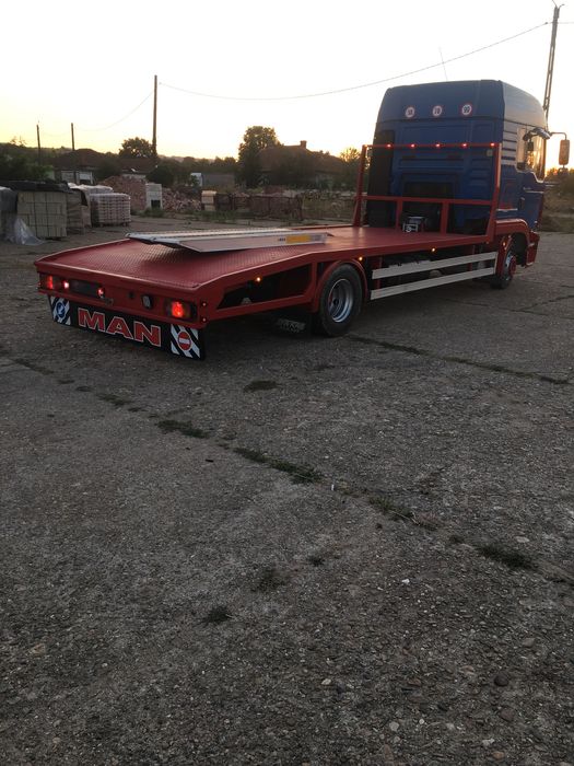 VARIANTE .Trailer ,platforma Man Tgl 12240 12 t.