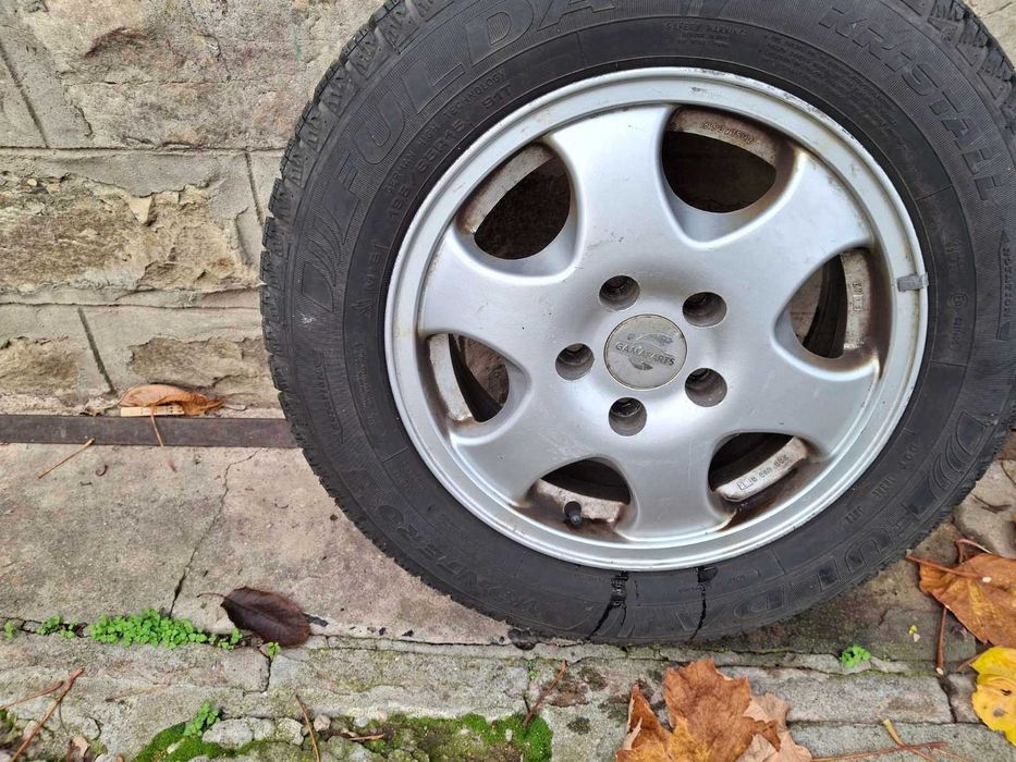 Джанти със зимни гуми Fulda 195/65/15 за VW 5x112 6.5J