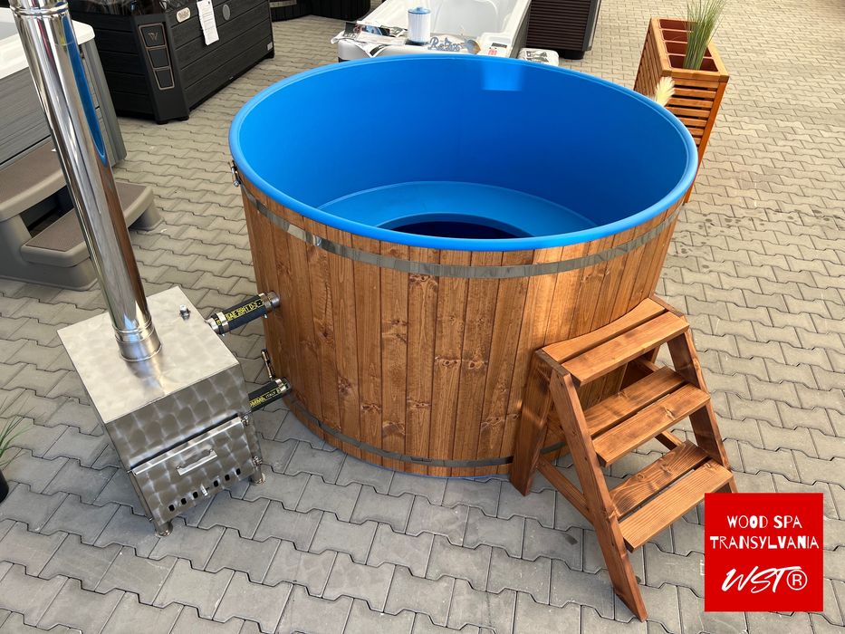 Ciubar Plastic / Fibra Model Popular Wood Spa Transylvania®️ 6-8 pers.