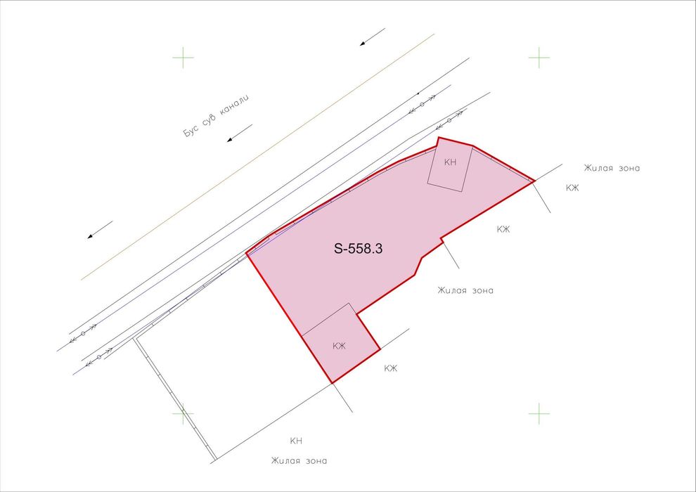 Земельный участок под строительство в Чирчике