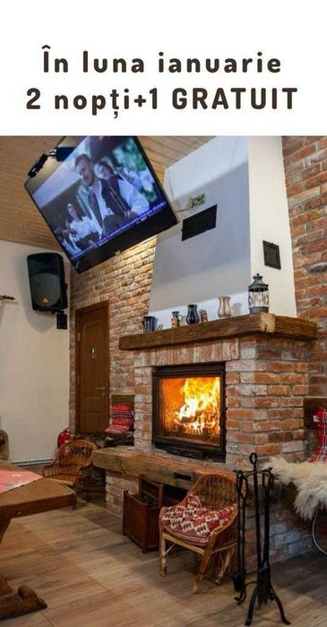 Cabana de Inchiriat Stana de Vale,jacuzzi,sauna,ciubar,semineu,munte