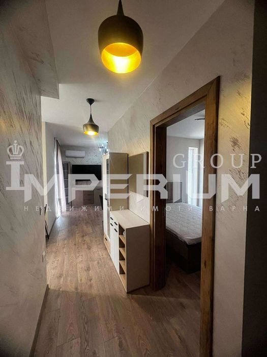 ПЪРВИ НАЕМАТЕЛИ! Двустаен апартамент с ПАРКОМЯСТО под наем жк. Кайсие