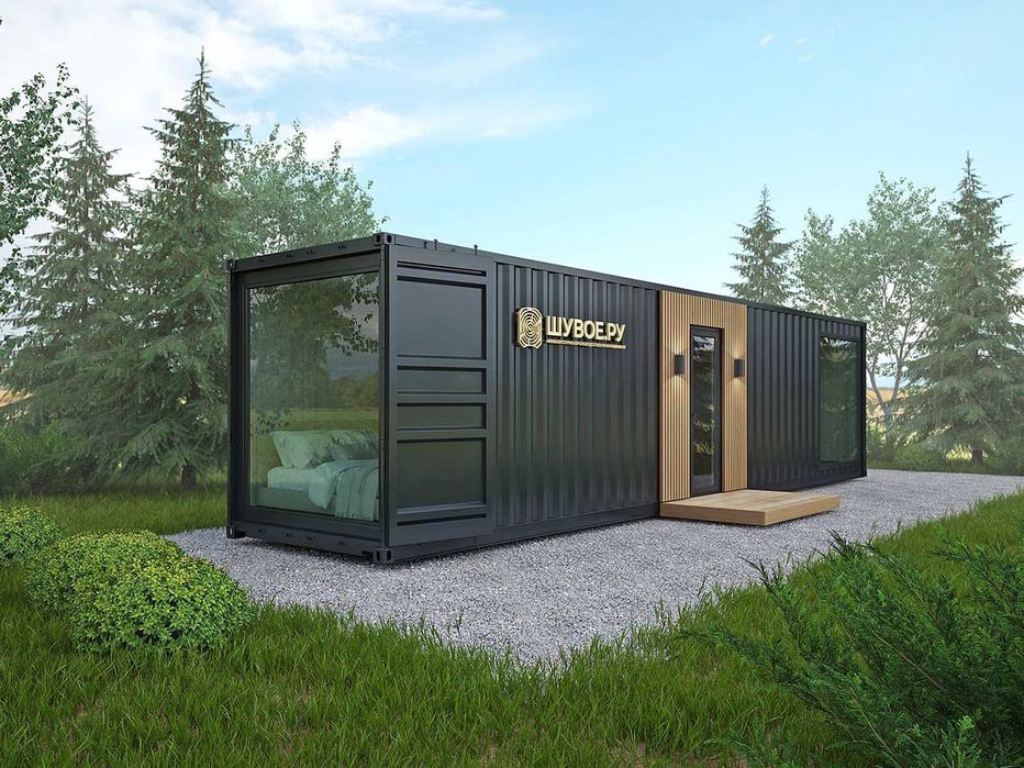 Домики из контейнера