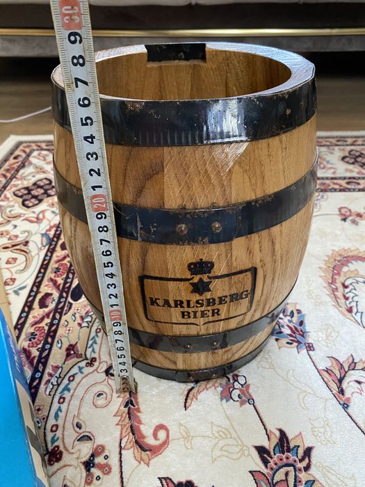 Диспенсър за бира Gam Multi-Tap с дървено буре Karlsberg Bier