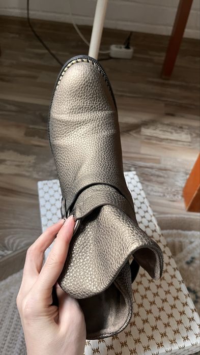 Осенние ботиночки кожа