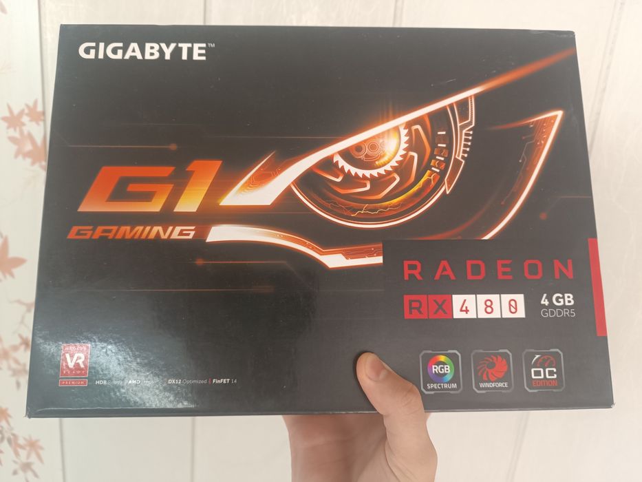 Ideal xolatda Rx480 4gb