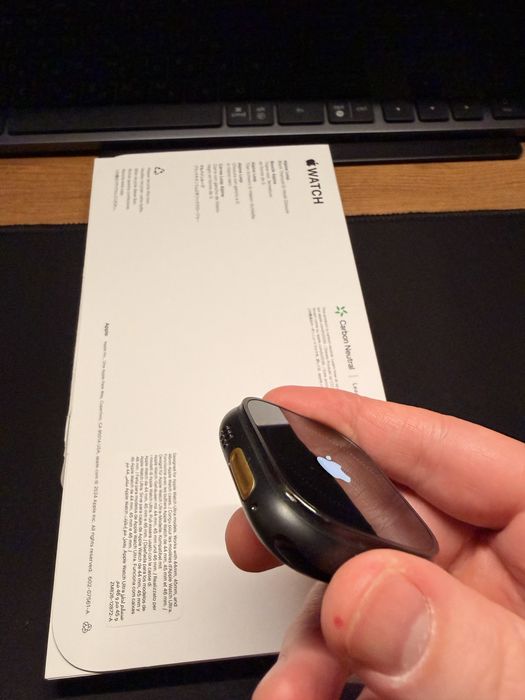 Apple watch ultra 2 black titanium