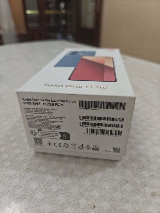 Redmi note 13 Pro 12/512 Gb