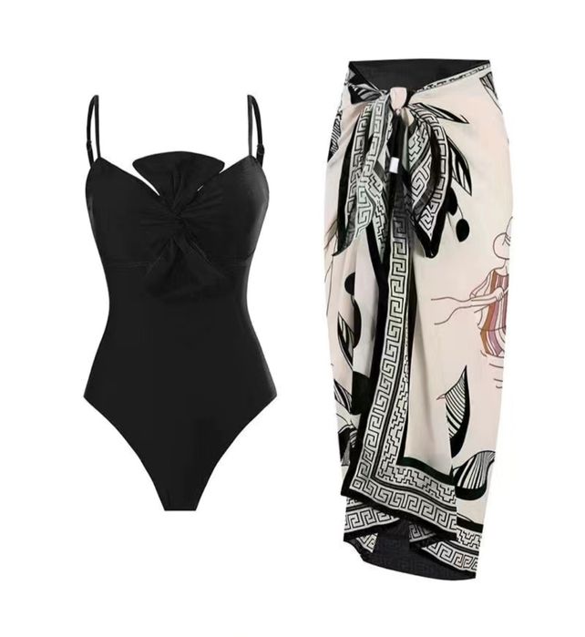 Купальник женский с парео