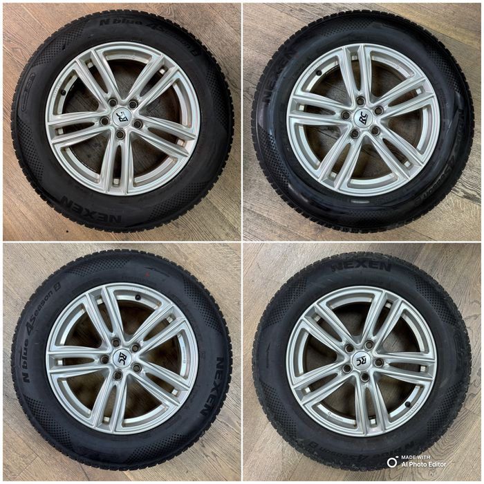 SET Jante VW Tiguan 215/65/17 Ca noi