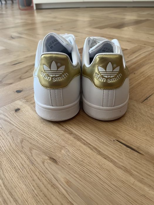 Adidas Originals - Stan Smith White Gold Metallic
