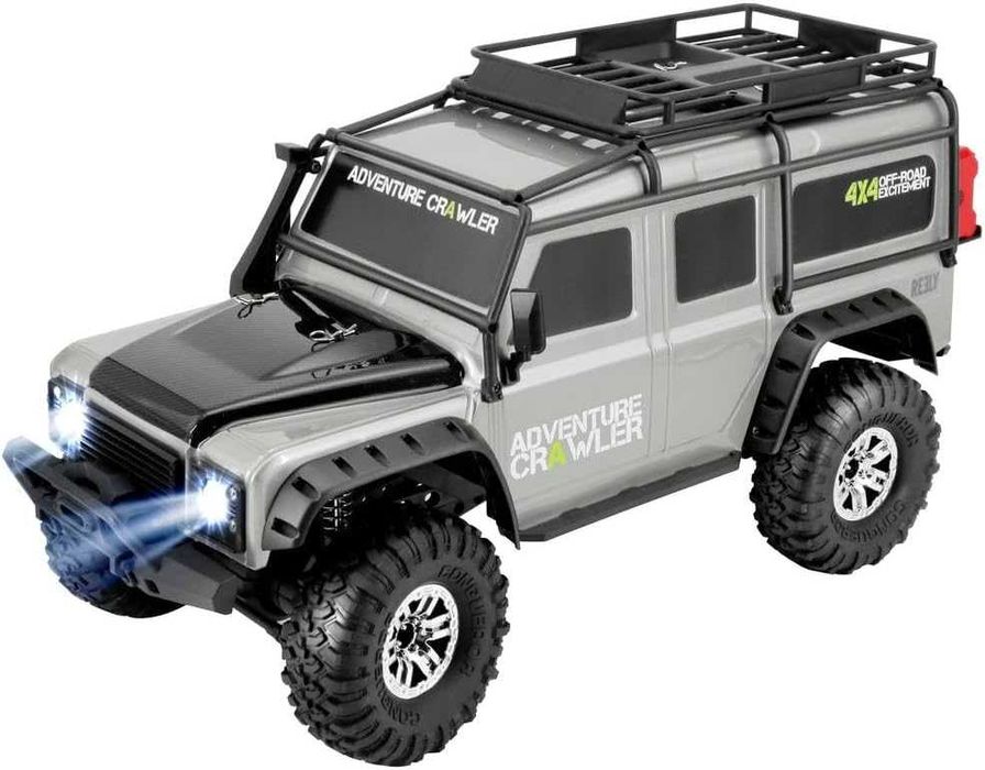 Голям Акумулаторен Джип Кола Автомобил 4х4 Мощен мотор 1:10