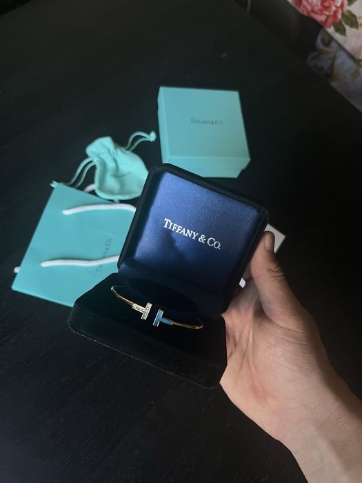 Bratara T Tiffany & Co. Gold