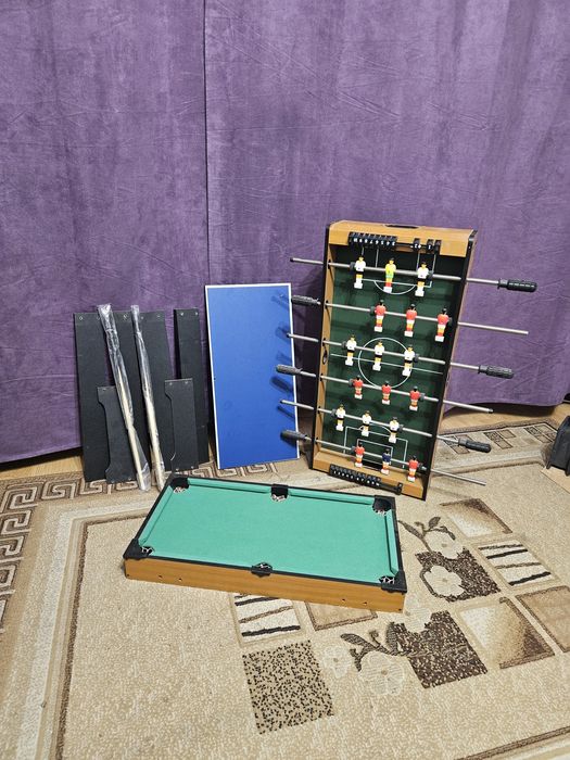 Vand masa Foosball, hochei,pingpong,biliard,