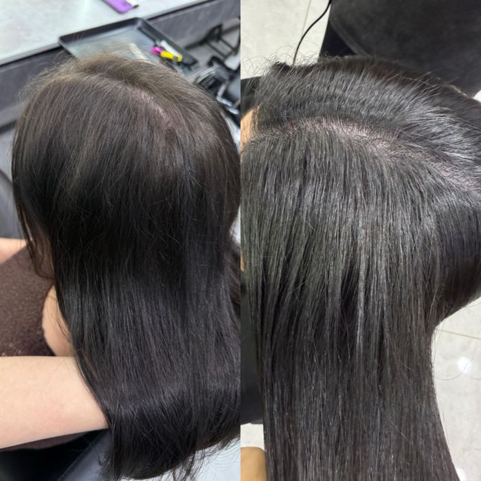 Окрашивание Тонирование волос Рудный