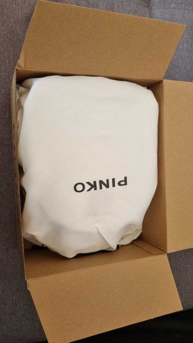 Pinko Love Backpack (бяла раничка пинко)