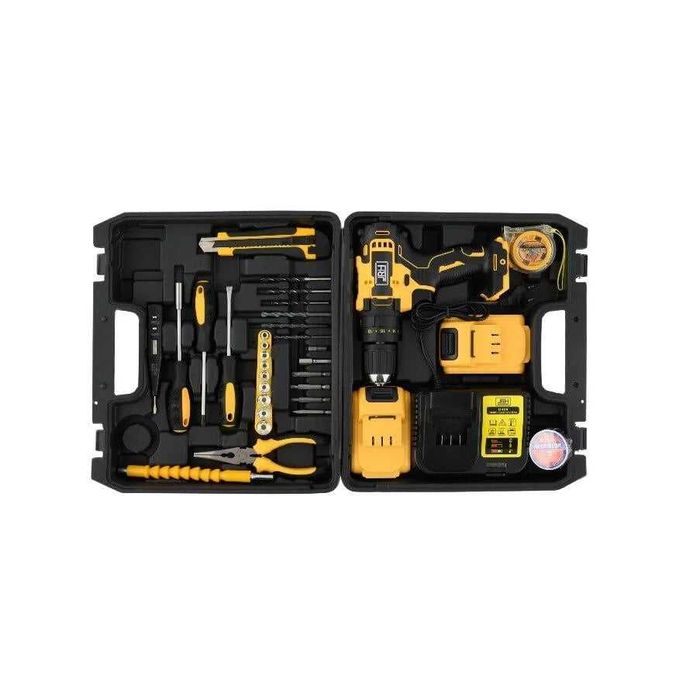 Trusa completa bormasina electrica fara fir, 30 accesorii incluse