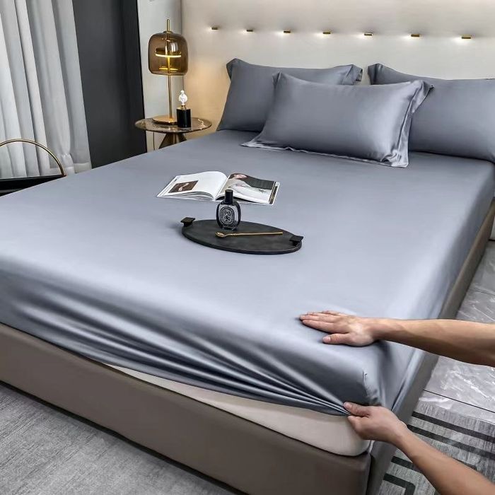 Простыни на резинке, продаются 100% хлопок супер сатин.