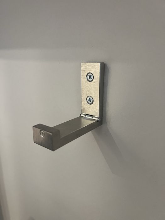 IKEA Вешалка настенная металл, 3x8 см, Бьернум