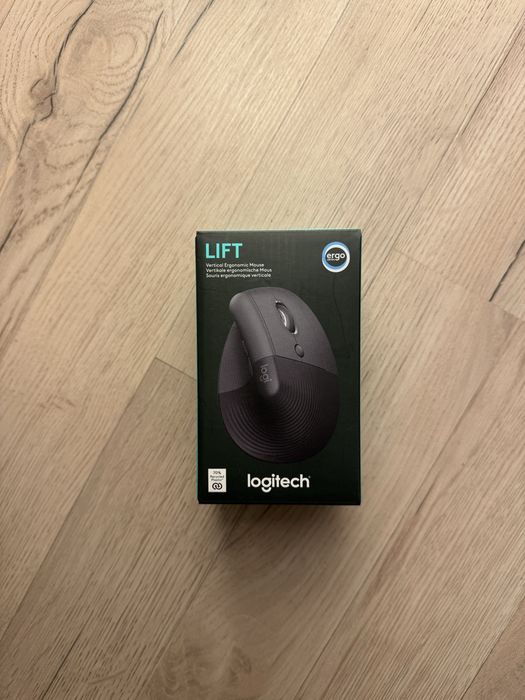 Mouse Vertical Logitech Lift - Ergonomic & Silențios (NOU/SIGILAT)