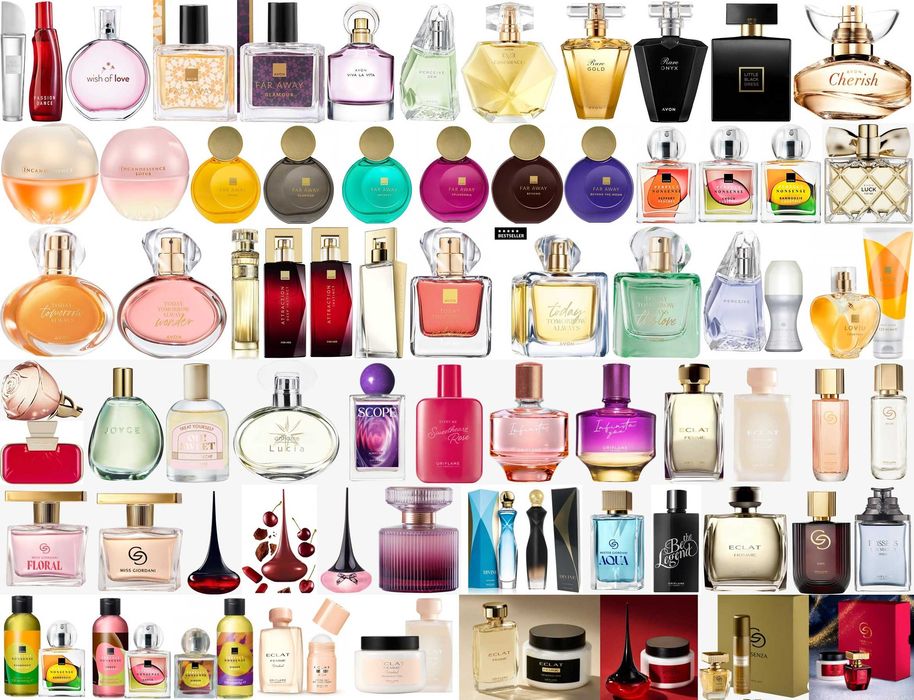 Дамски тоалетни води и парфюми от Avon, Oriflame