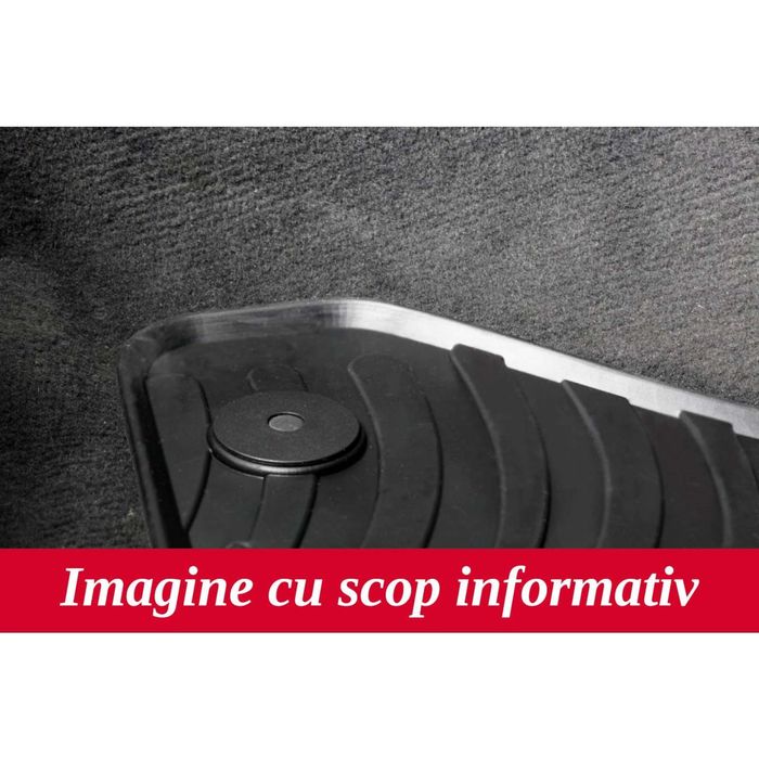 Set covorase auto din cauciuc Renault Master Cargo, Opel Movano Cargo 05.2015-2022, Renault Master/ Facelift 2023-, Negru, Gledring, 3 buc.